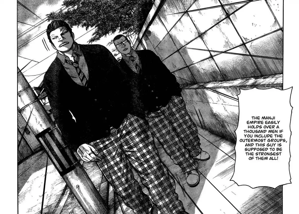 Worst Vol. 26 Ch. 103 The Manji Empire, Kuzugami Group, Third Generation President