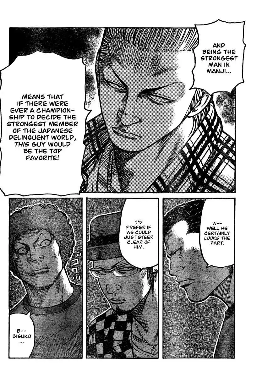 Worst Vol. 26 Ch. 103 The Manji Empire, Kuzugami Group, Third Generation President