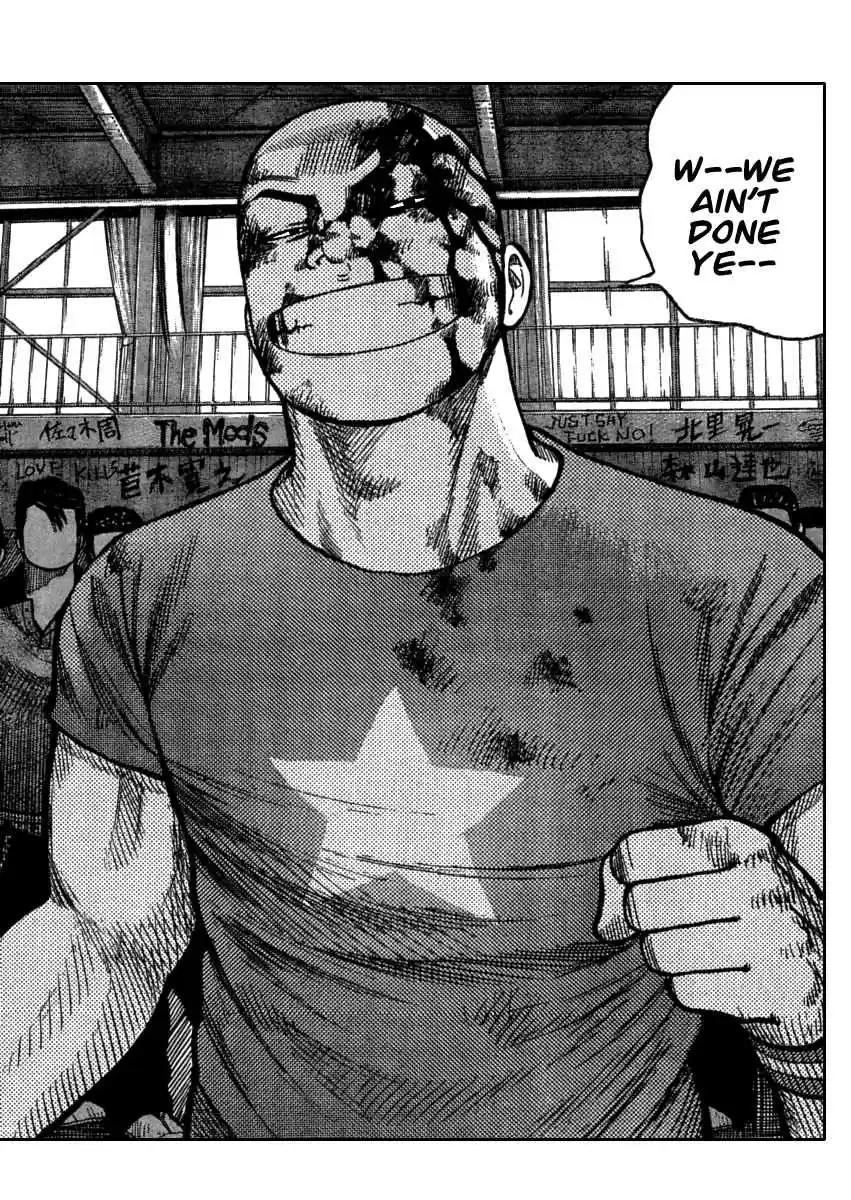 Worst Vol. 27 Ch. 108 Clash! Hana vs Guriko!