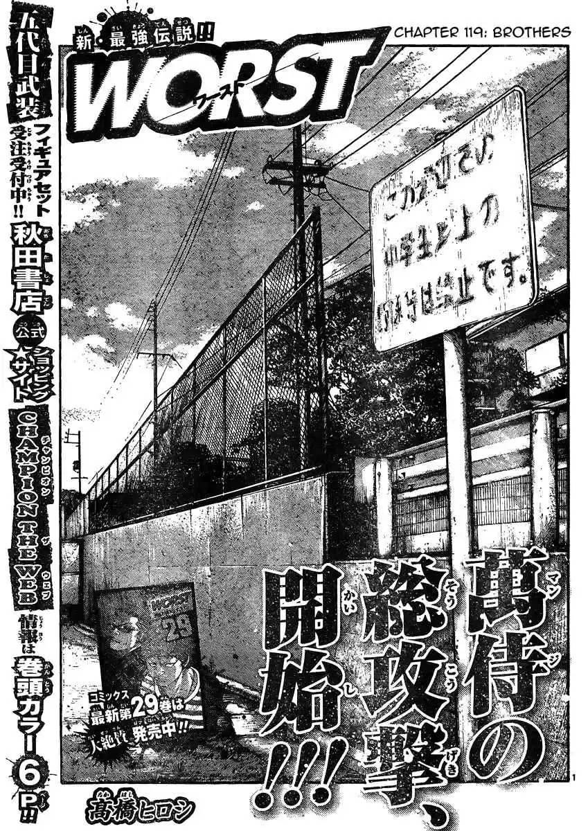 Worst Vol. 30 Ch. 119 Brothers