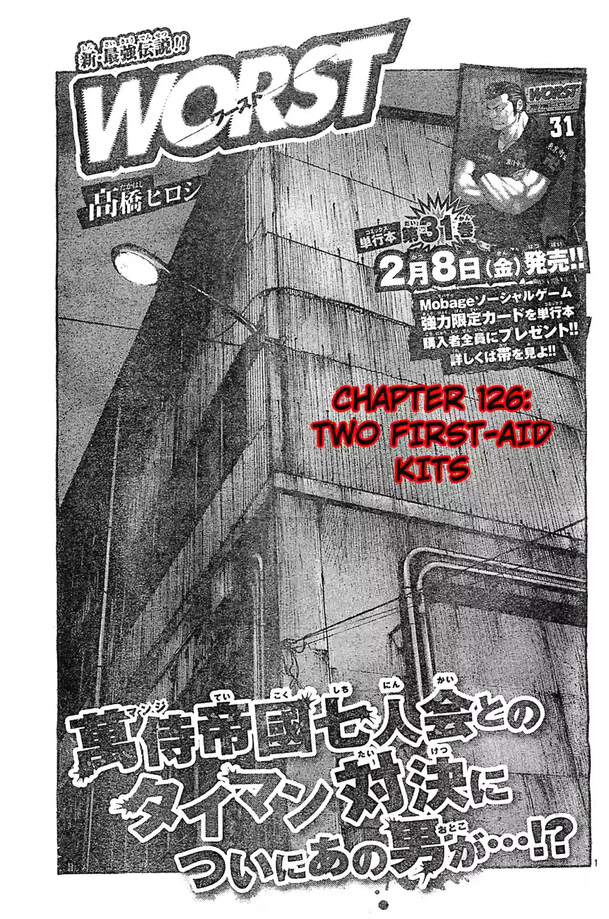 Worst Vol. 32 Ch. 126 Two First aid Kits