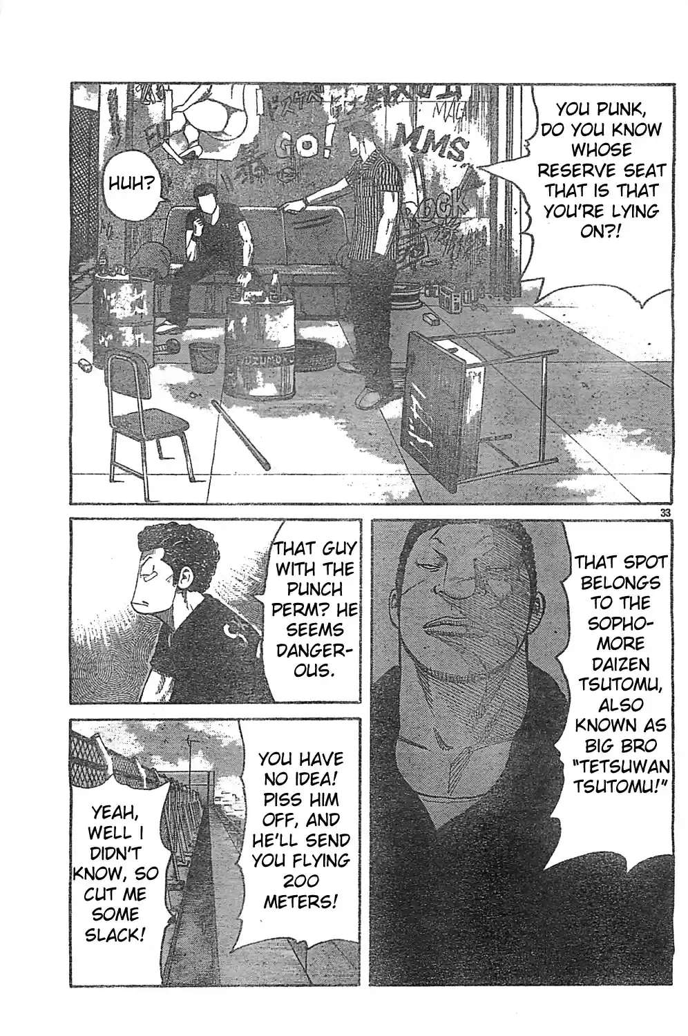 Worst Vol. 32 Ch. 128 Ode to the Graffiti Covered Fortress!