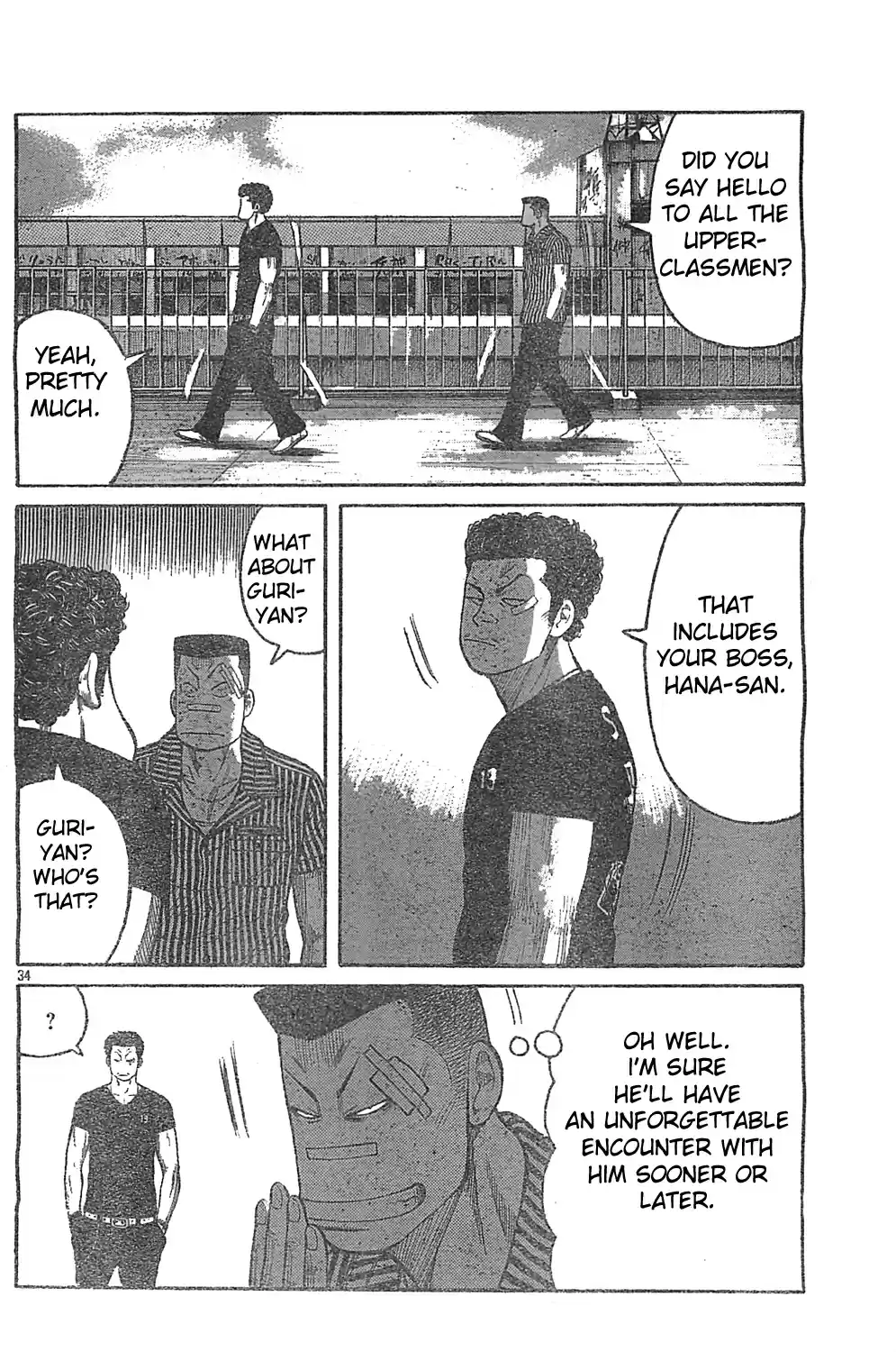 Worst Vol. 32 Ch. 128 Ode to the Graffiti Covered Fortress!