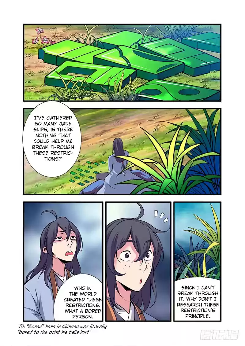 Xian Ni Ch. 111 The Mountain of Restriction