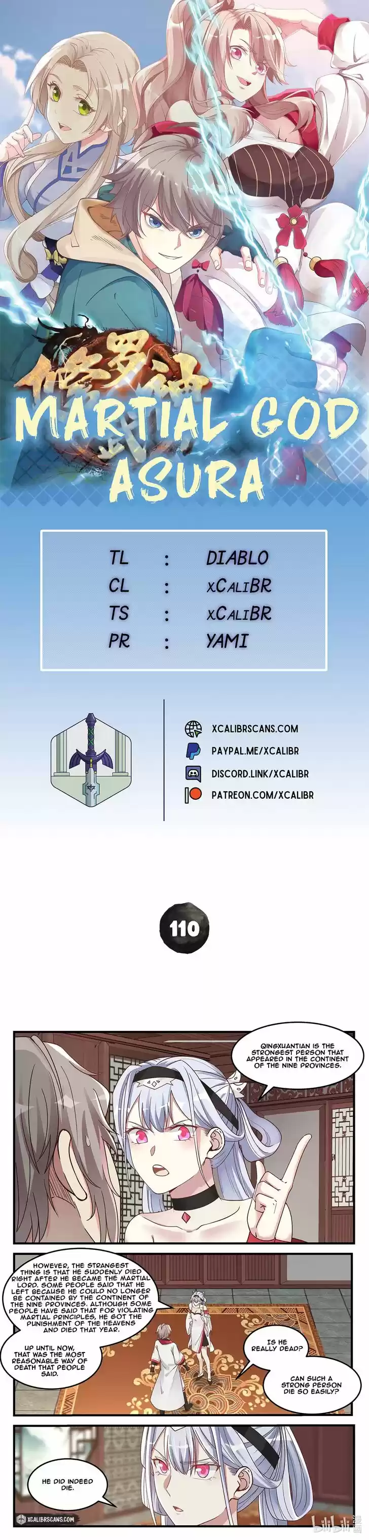 Xiuluo Wushen (Novel) Ch.110