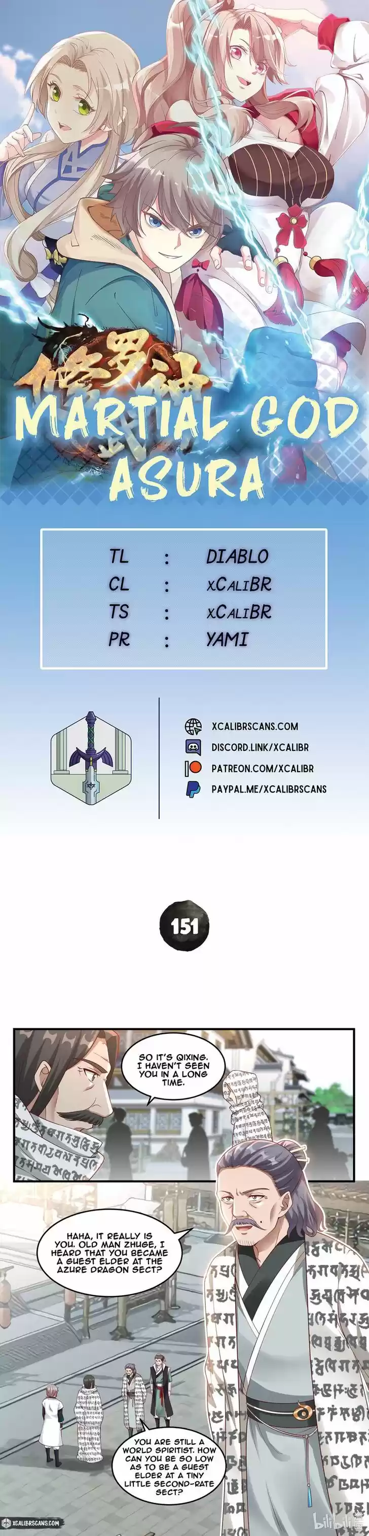 Xiuluo Wushen (Novel) Ch.151