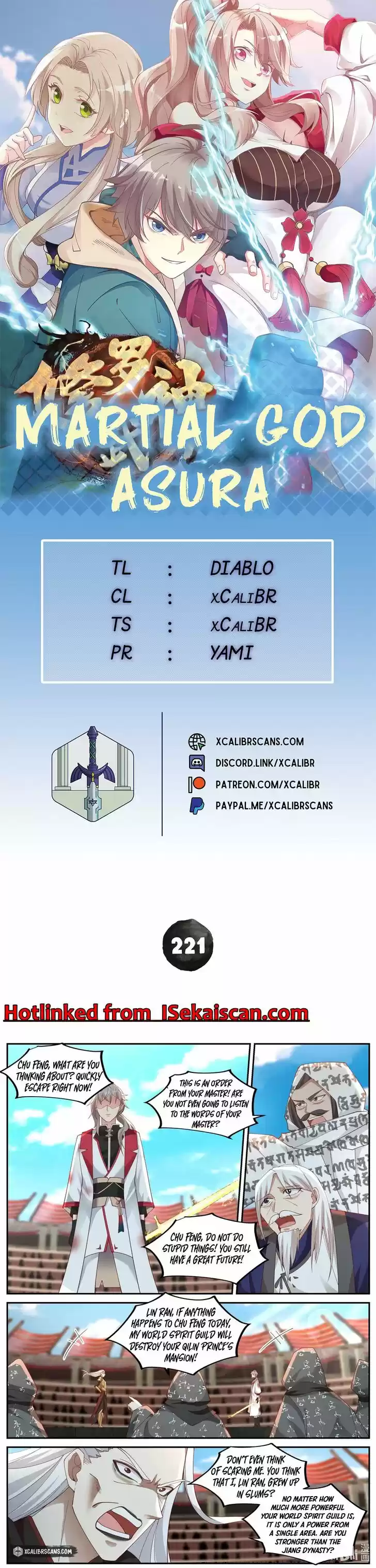 Xiuluo Wushen (Novel) Ch.221