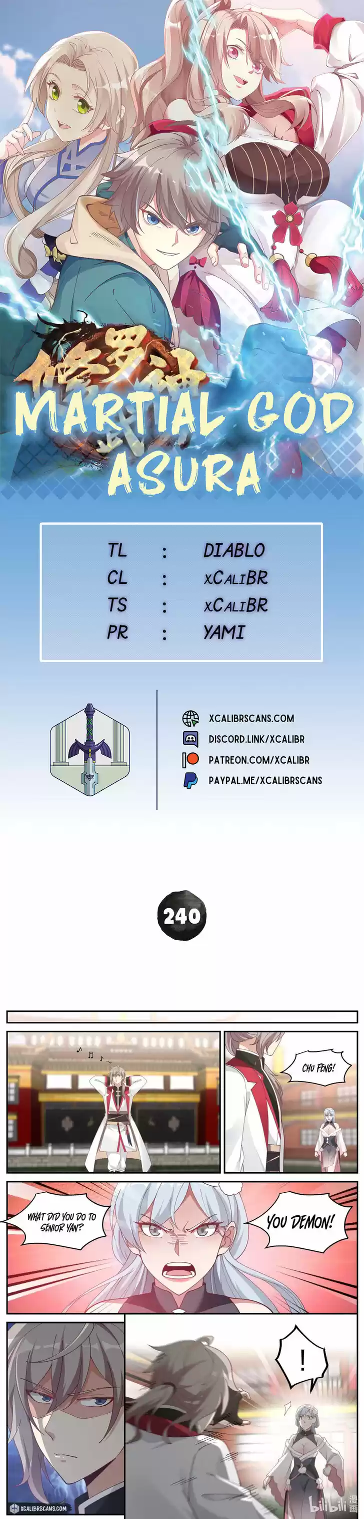 Xiuluo Wushen (Novel) Ch.240