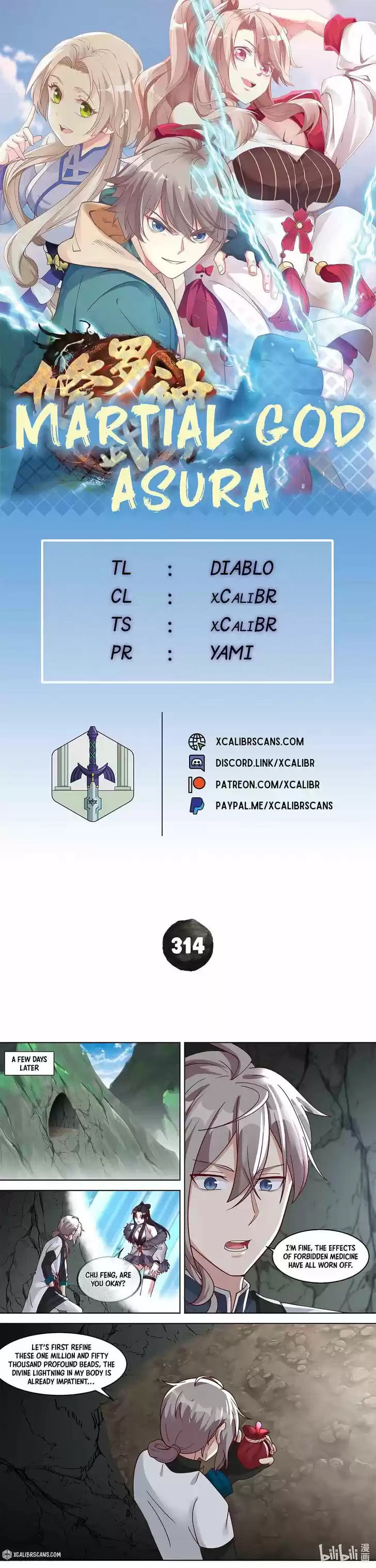 Xiuluo Wushen (Novel) Ch.314