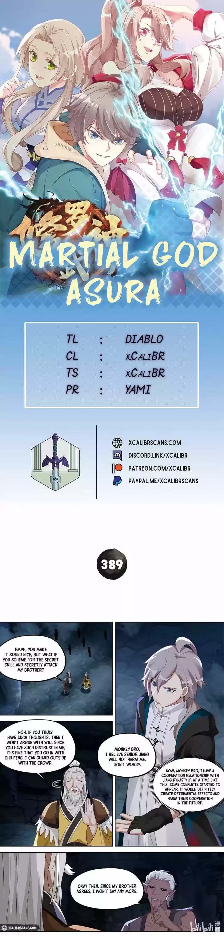 Xiuluo Wushen (Novel) Ch.389