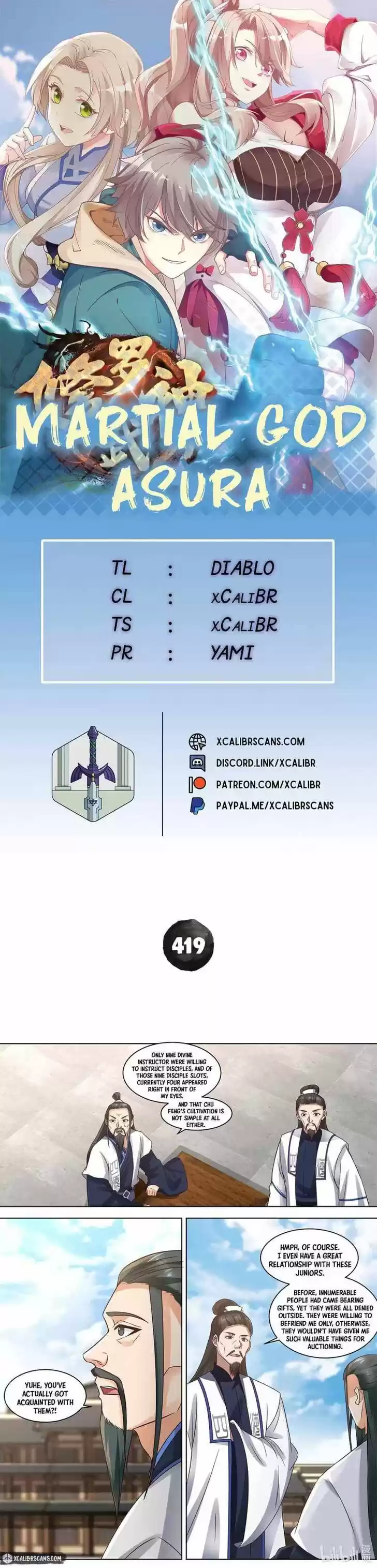 Xiuluo Wushen (Novel) Ch.419