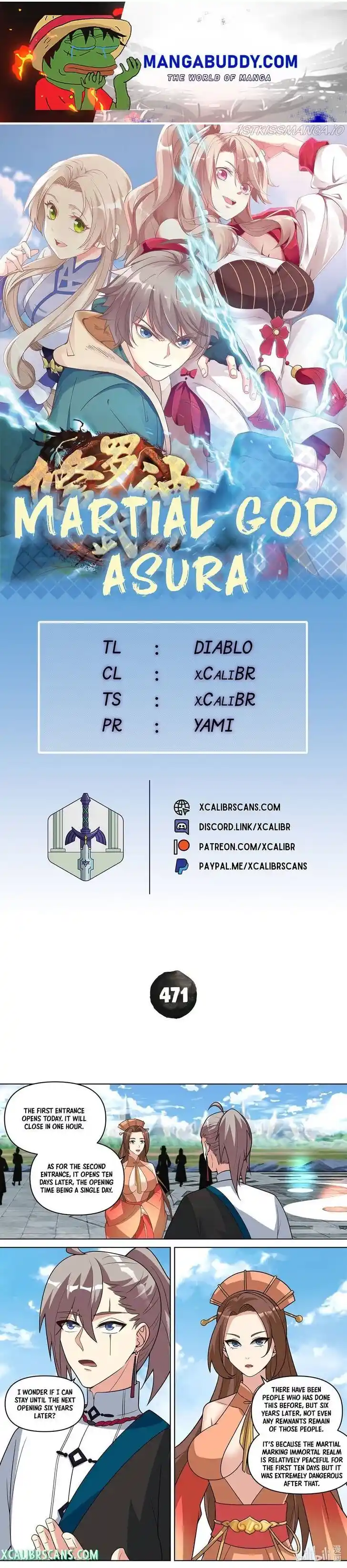 Xiuluo Wushen (Novel) Ch.471