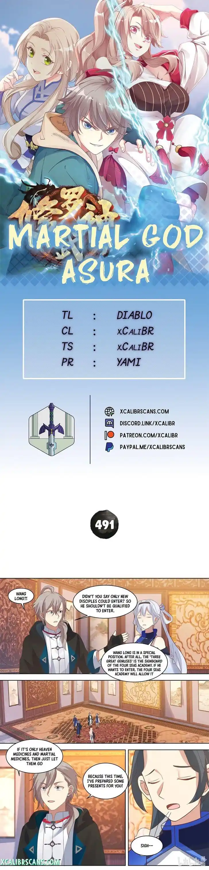 Xiuluo Wushen (Novel) Ch.491