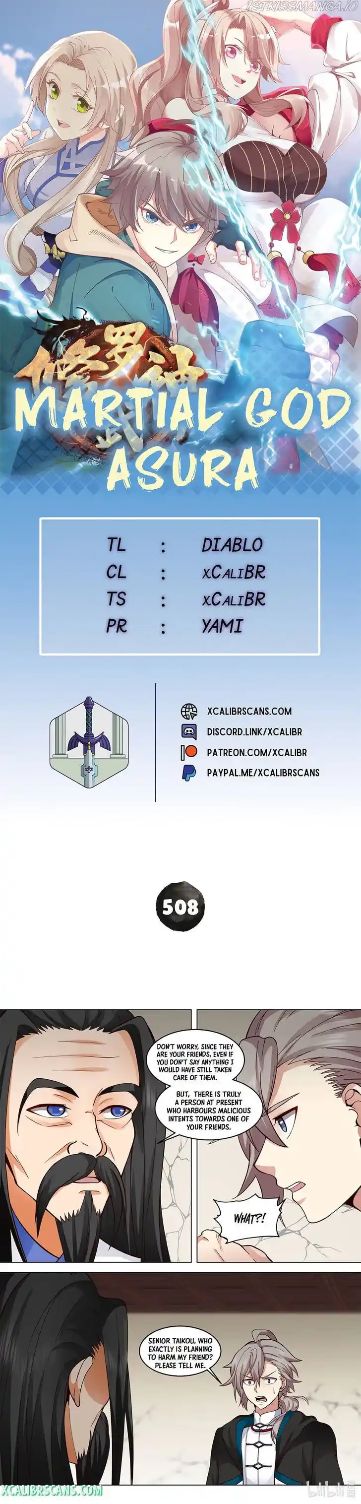 Xiuluo Wushen (Novel) Ch.508