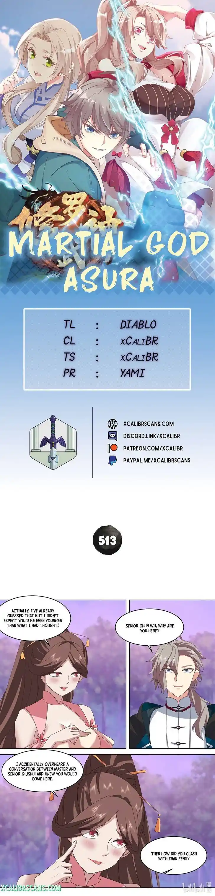 Xiuluo Wushen (Novel) Ch.513