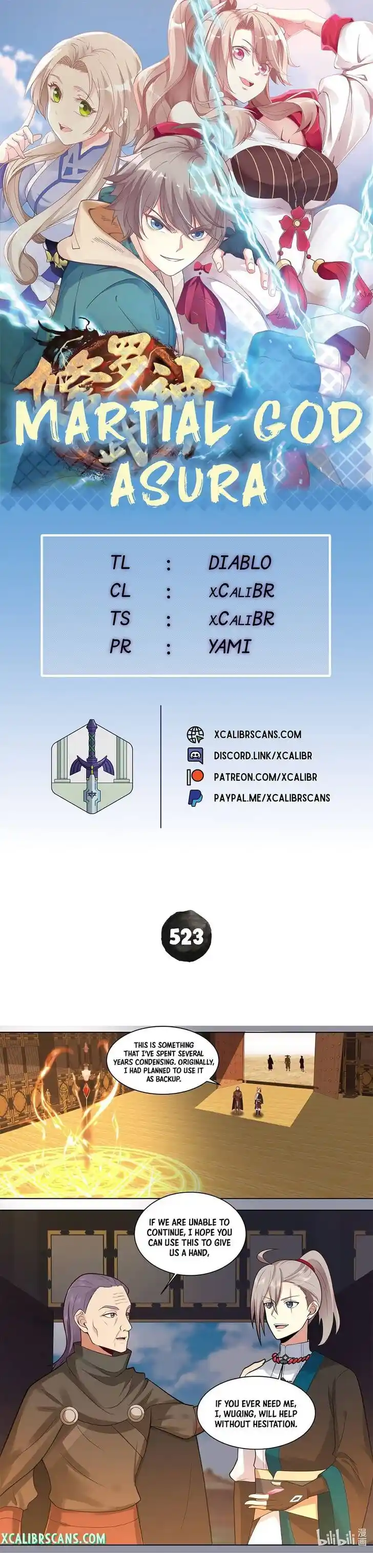 Xiuluo Wushen (Novel) Ch.523