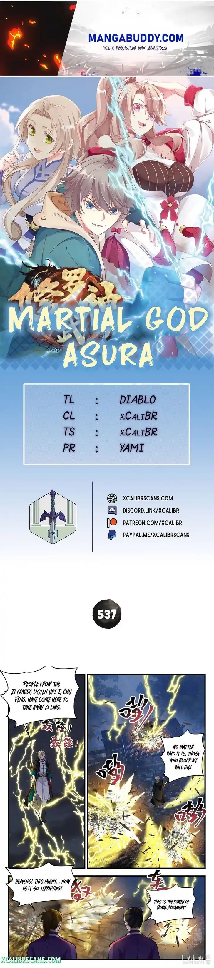 Xiuluo Wushen (Novel) Ch.537