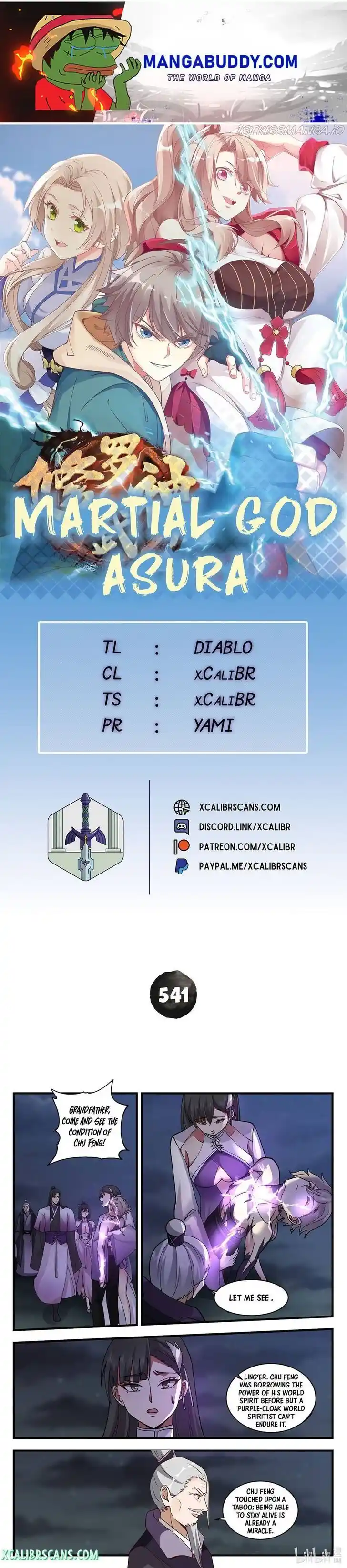 Xiuluo Wushen (Novel) Ch.541