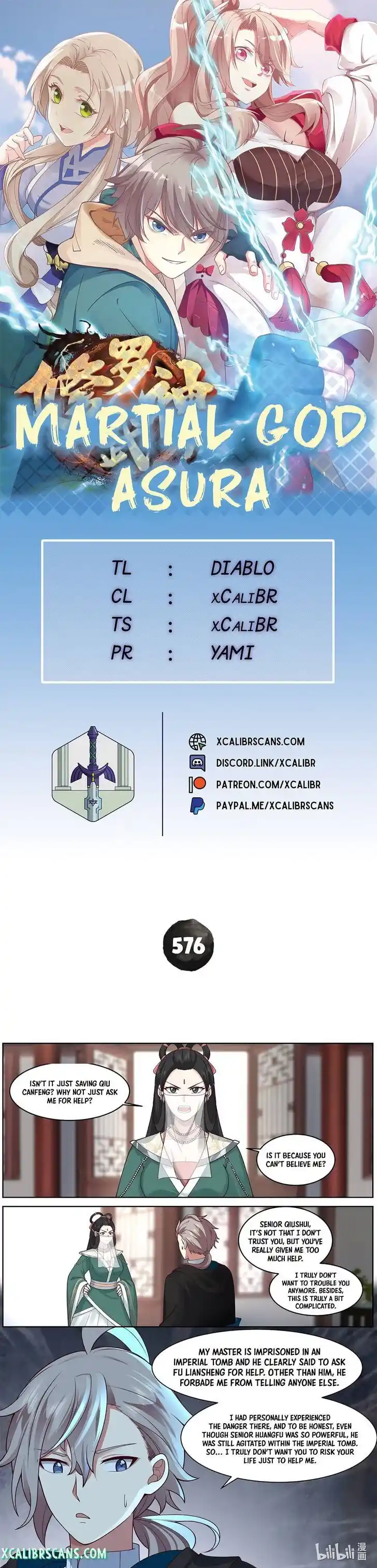 Xiuluo Wushen (Novel) Ch.576