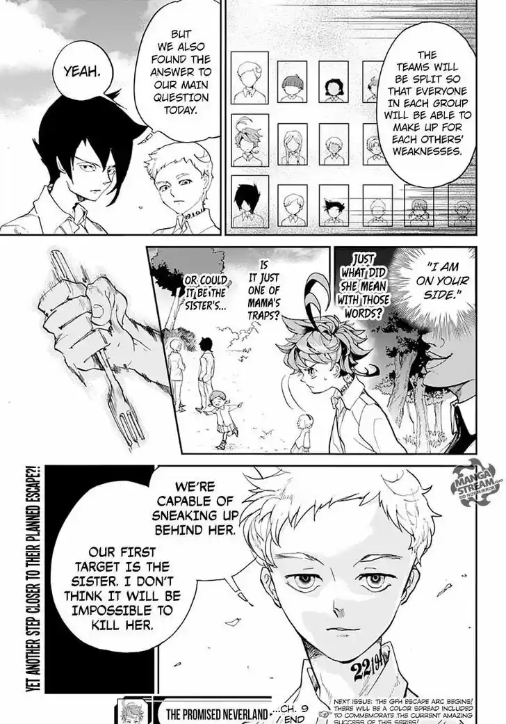 Yakusoku no Neverland 9