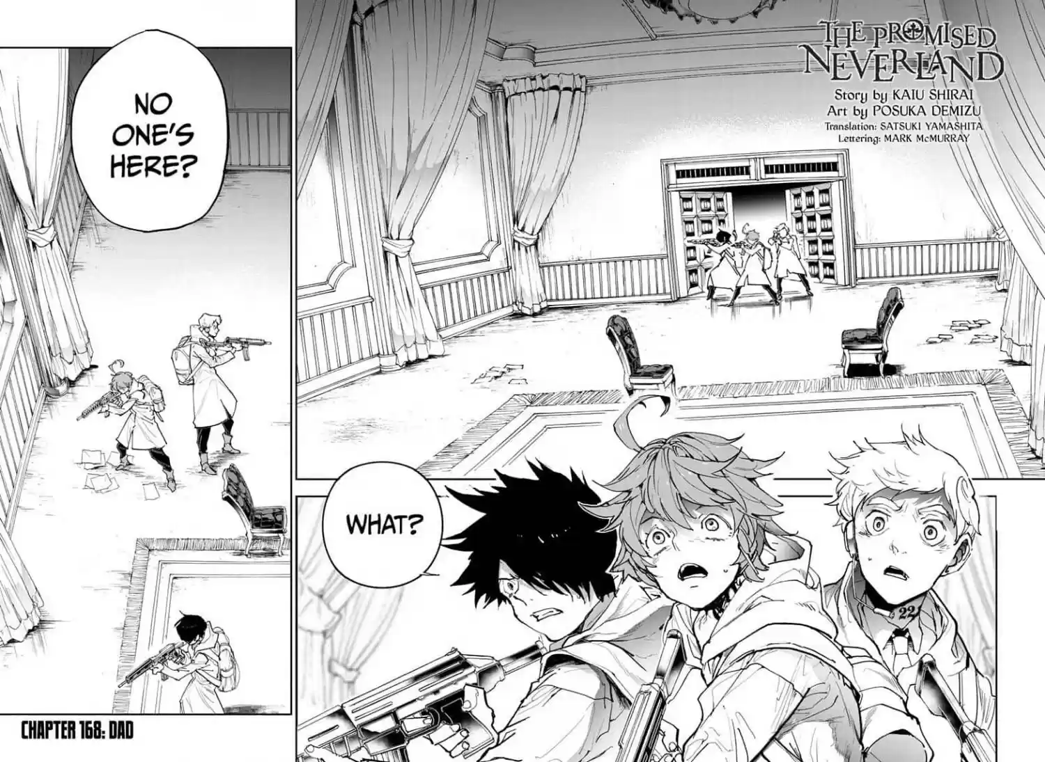 Yakusoku no Neverland Chapter 168