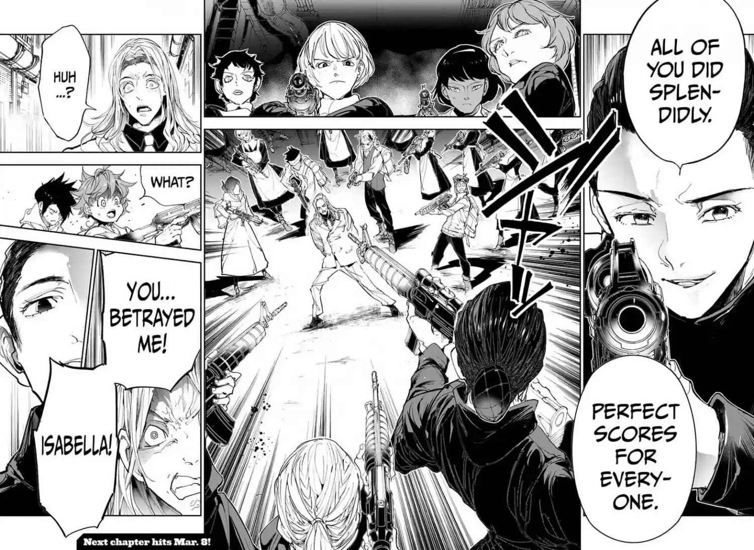 Yakusoku no Neverland Chapter 169