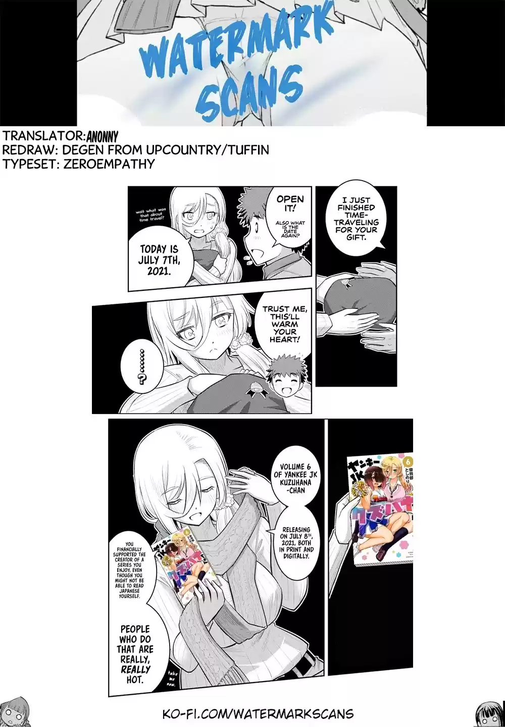 Yankee Jk Kuzuhana-Chan Chapter 64: Present Battle