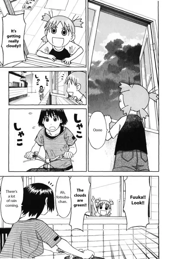Yotsuba to! Vol. 1 Ch. 7 Yotsuba & Heavy Rain
