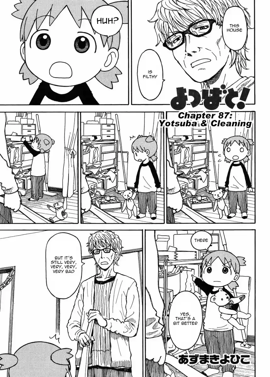 Yotsuba to! Vol. 13 Ch. 87 Yotsuba & Cleaning