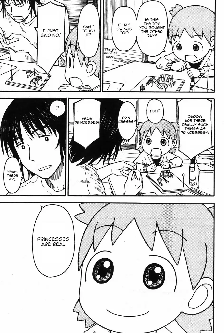 Yotsuba to! Vol. 14 Ch. 93 Yotsuba & Princesses