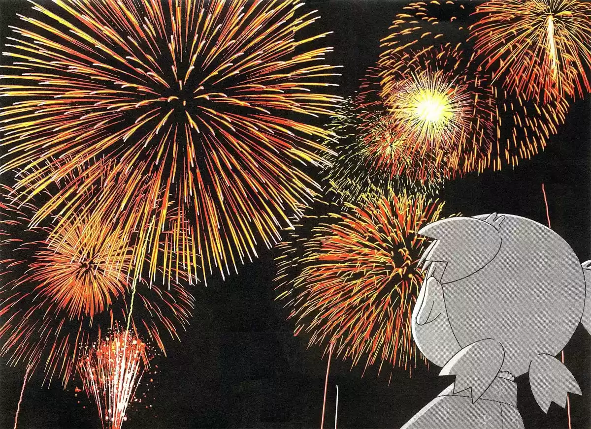 Yotsuba to! Vol. 3 Ch. 21 Yotsuba & the Fireworks Display!