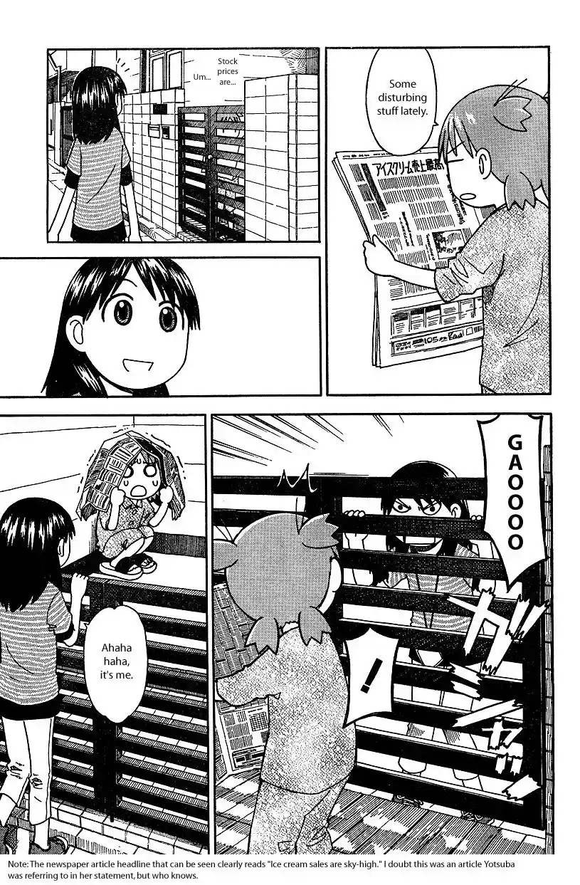 Yotsuba to! Vol. 4 Ch. 26 Yotsuba & the Newspaper