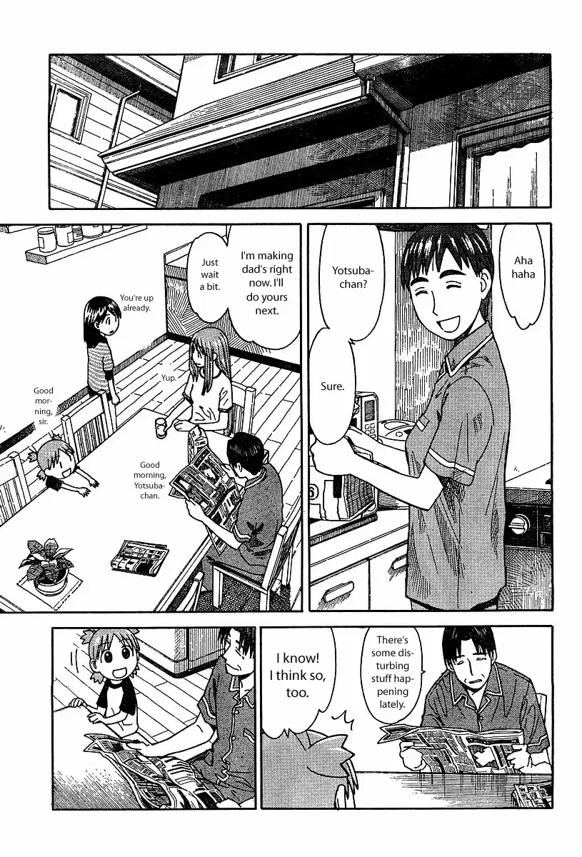 Yotsuba to! Vol. 4 Ch. 26 Yotsuba & the Newspaper