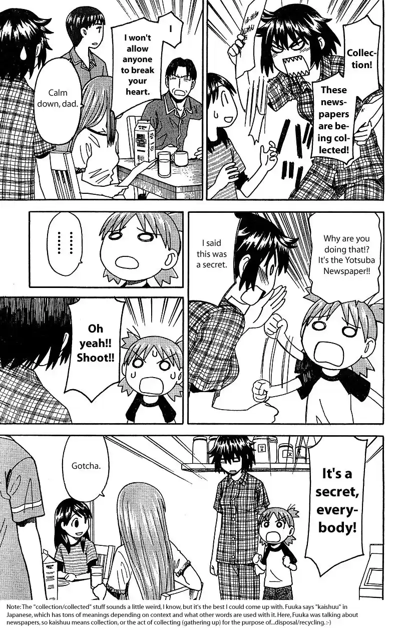 Yotsuba to! Vol. 4 Ch. 26 Yotsuba & the Newspaper