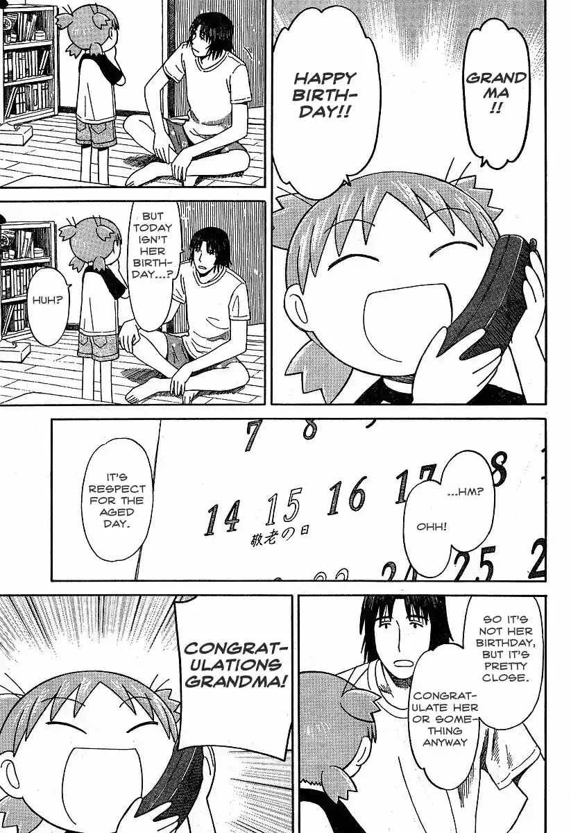 Yotsuba to! Vol. 7 Ch. 43 Yotsuba & Respect for the Aged Day