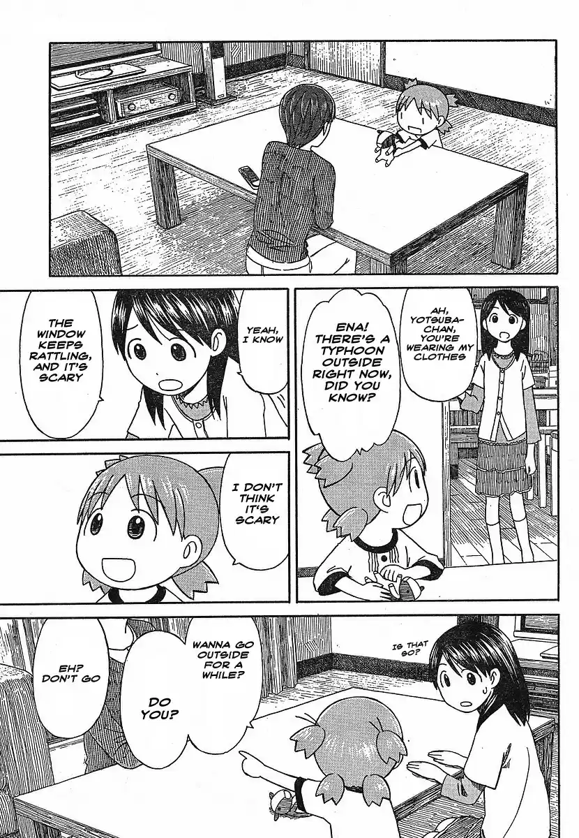 Yotsuba to! Vol. 8 Ch. 52 Yotsuba & the Typhoon
