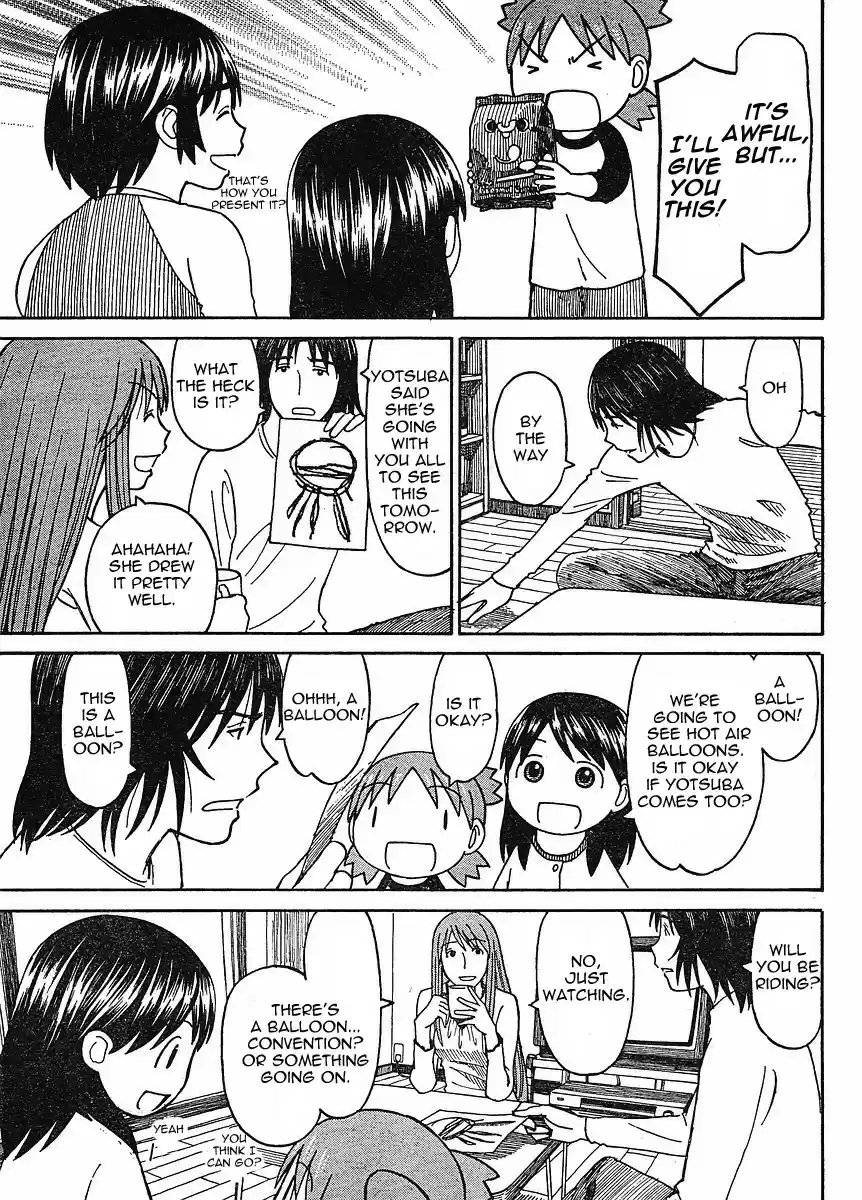 Yotsuba to! Vol. 9 Ch. 60 Yotsuba & the Visitor