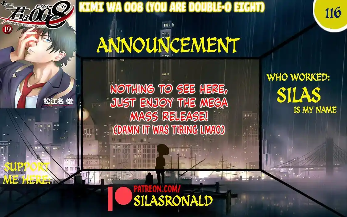 You Are Double-O Eight Chapter 116