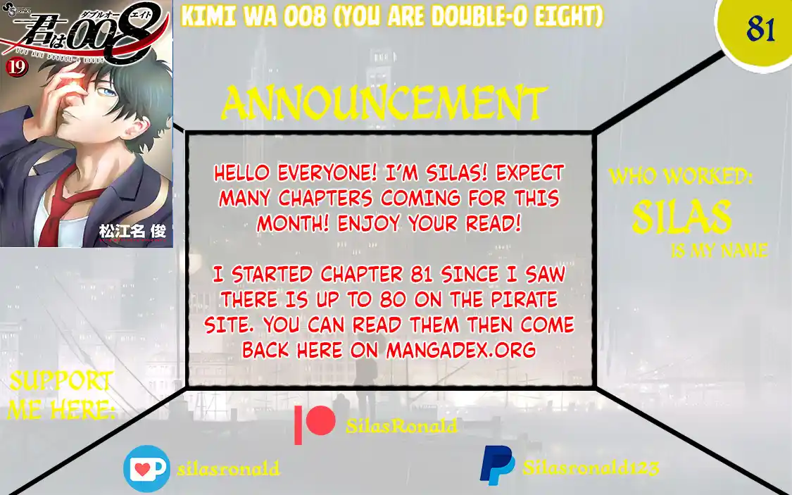You Are Double-O Eight Chapter 81
