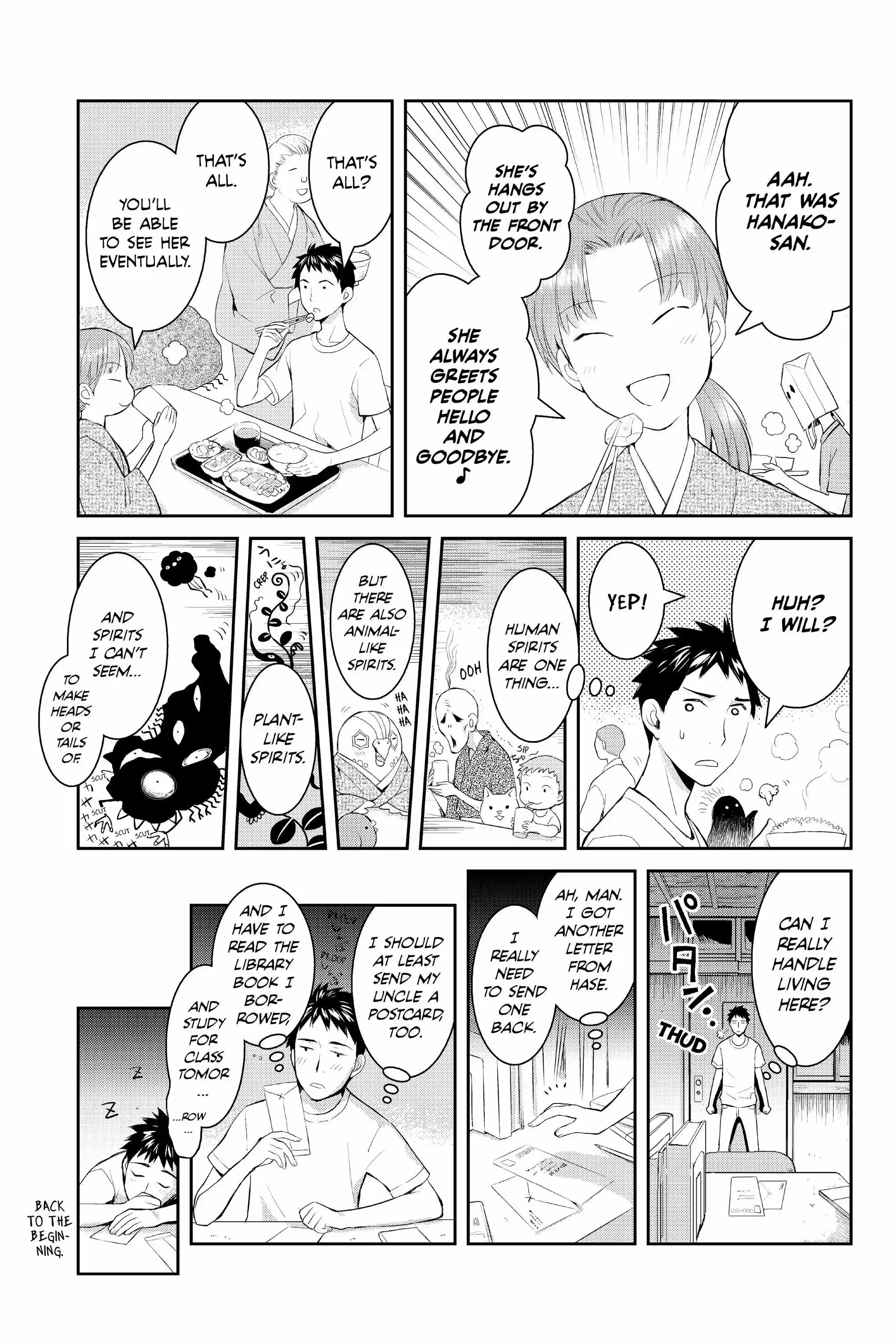 Youkai Apato No Yuuga Na Nichijou Volume 1 Chapter 2.5 : Special: Yushi-Kun's Elegant Life (Summer)