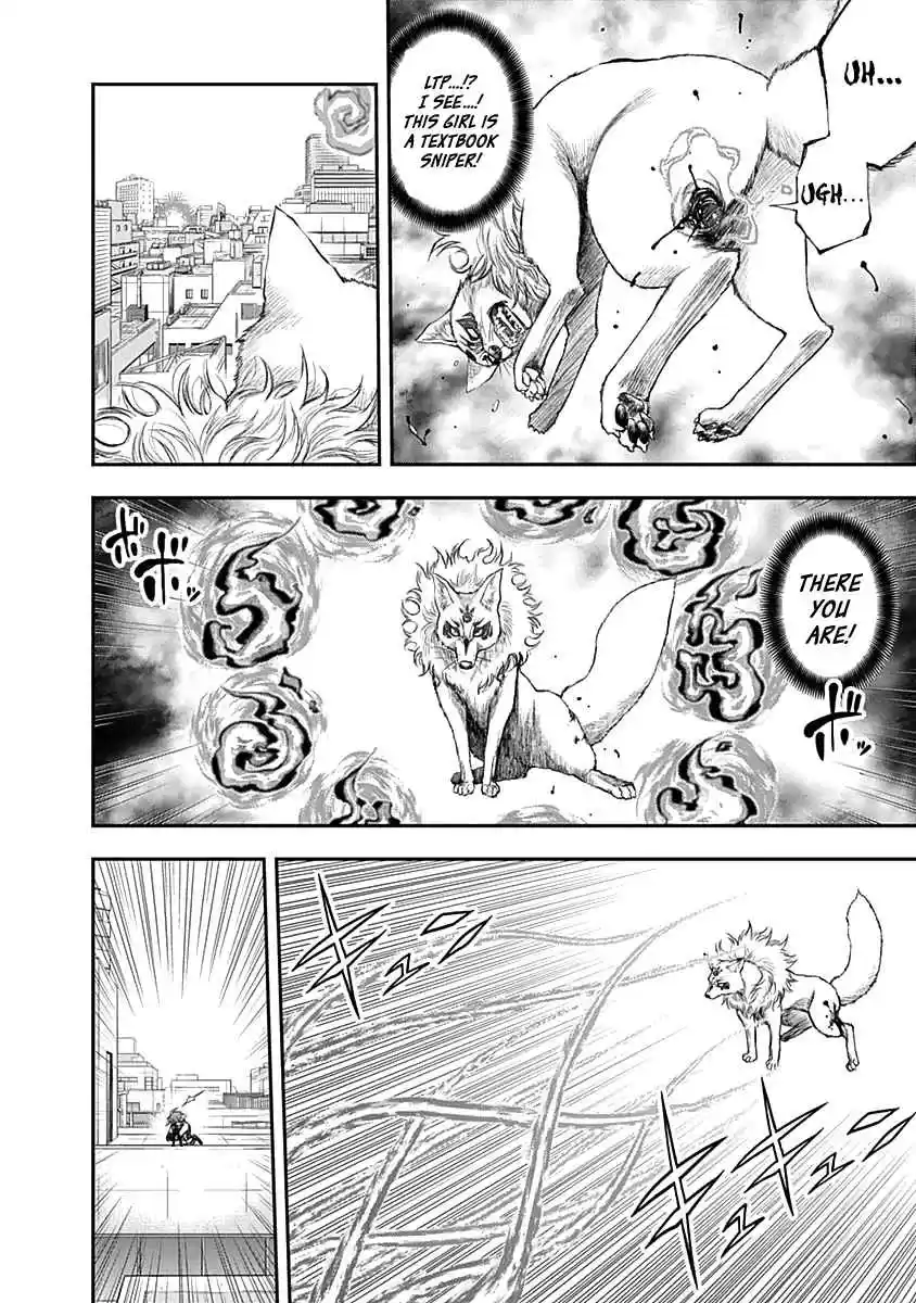 Youkai Shoujo Monsuga Vol. 14 Ch. 136 Long Distance Oni vs. The Burning Hot Fox!