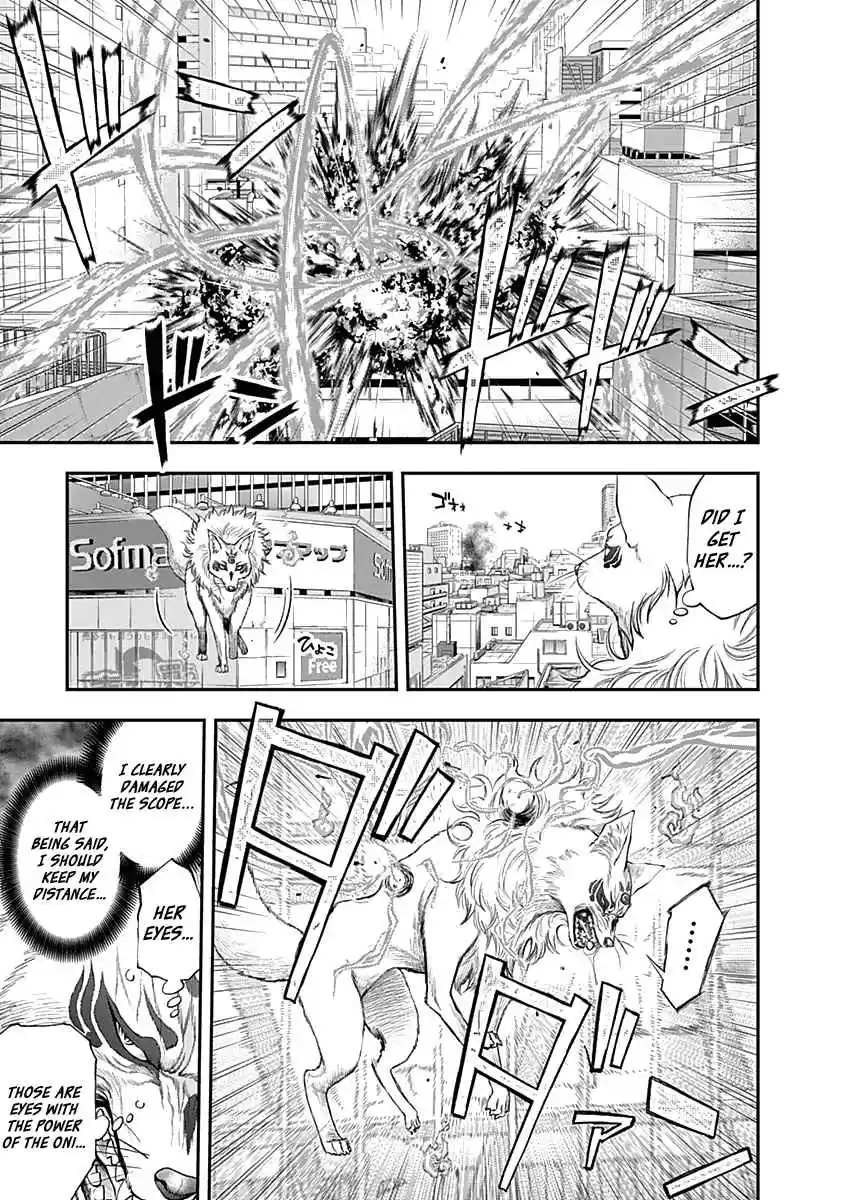 Youkai Shoujo Monsuga Vol. 14 Ch. 136 Long Distance Oni vs. The Burning Hot Fox!