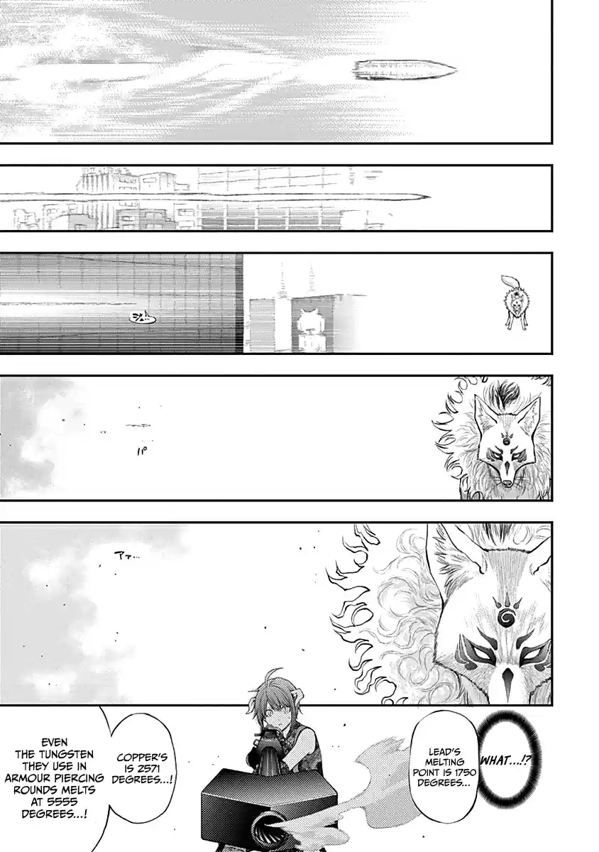 Youkai Shoujo Monsuga Vol. 14 Ch. 136 Long Distance Oni vs. The Burning Hot Fox!