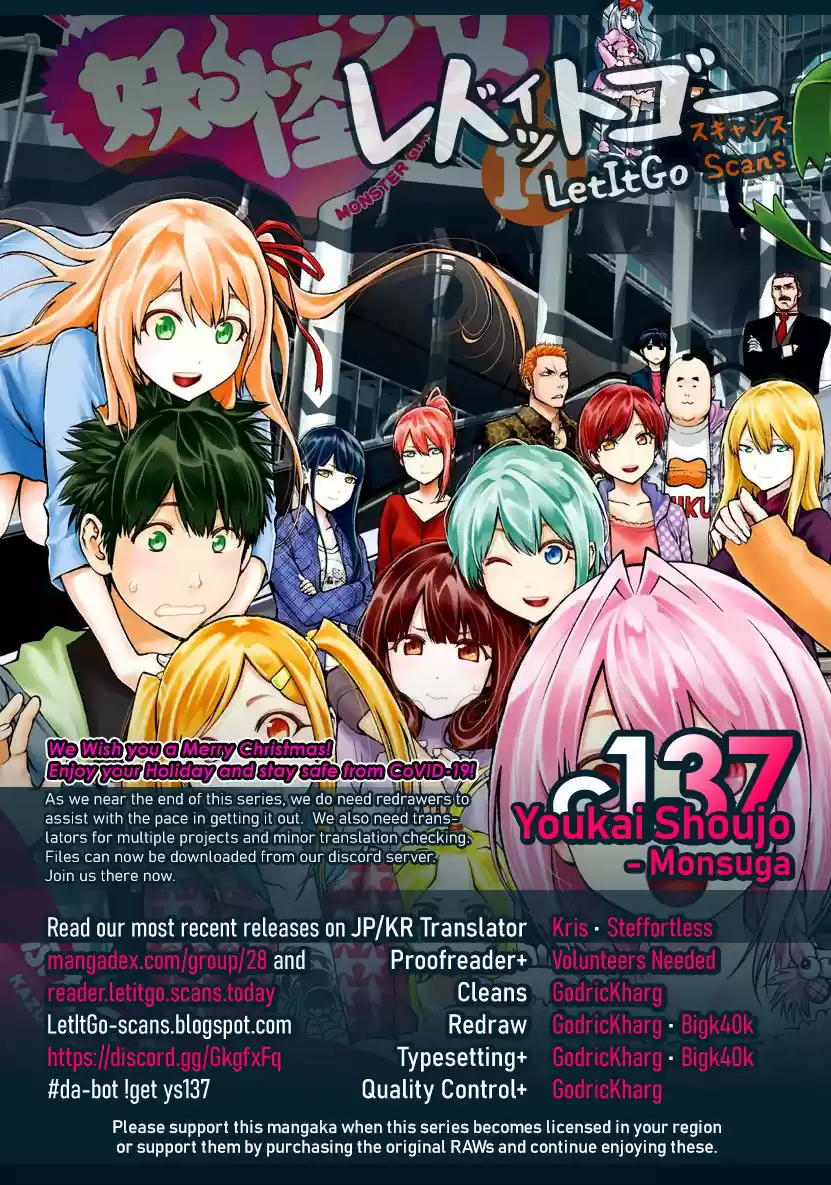 Youkai Shoujo Monsuga Vol. 14 Ch. 137 Resolved to Kill...!