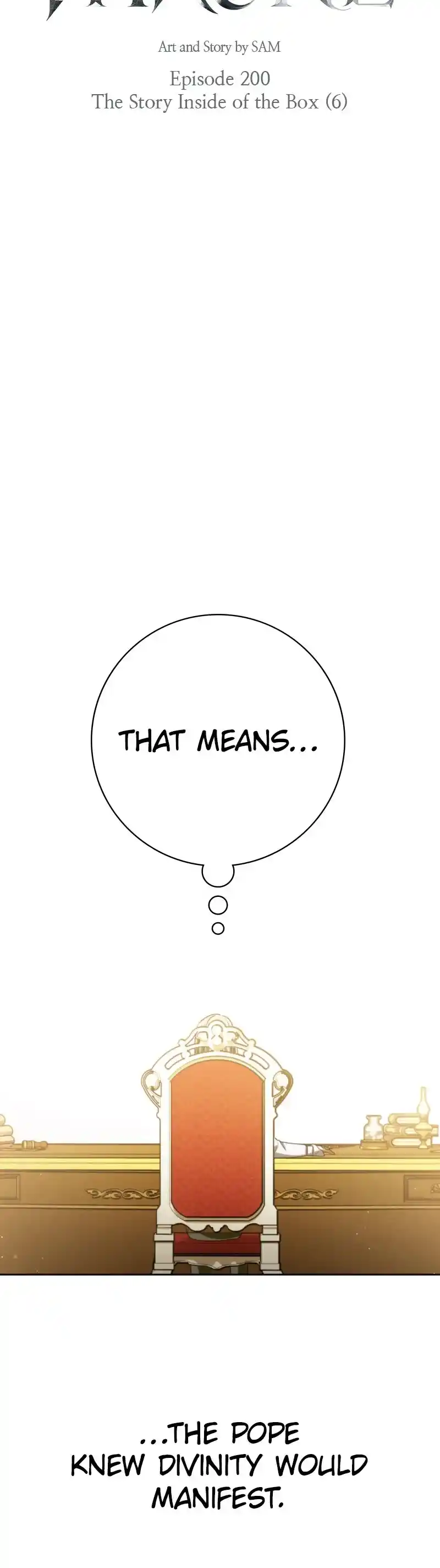 Your Throne Chapter 201