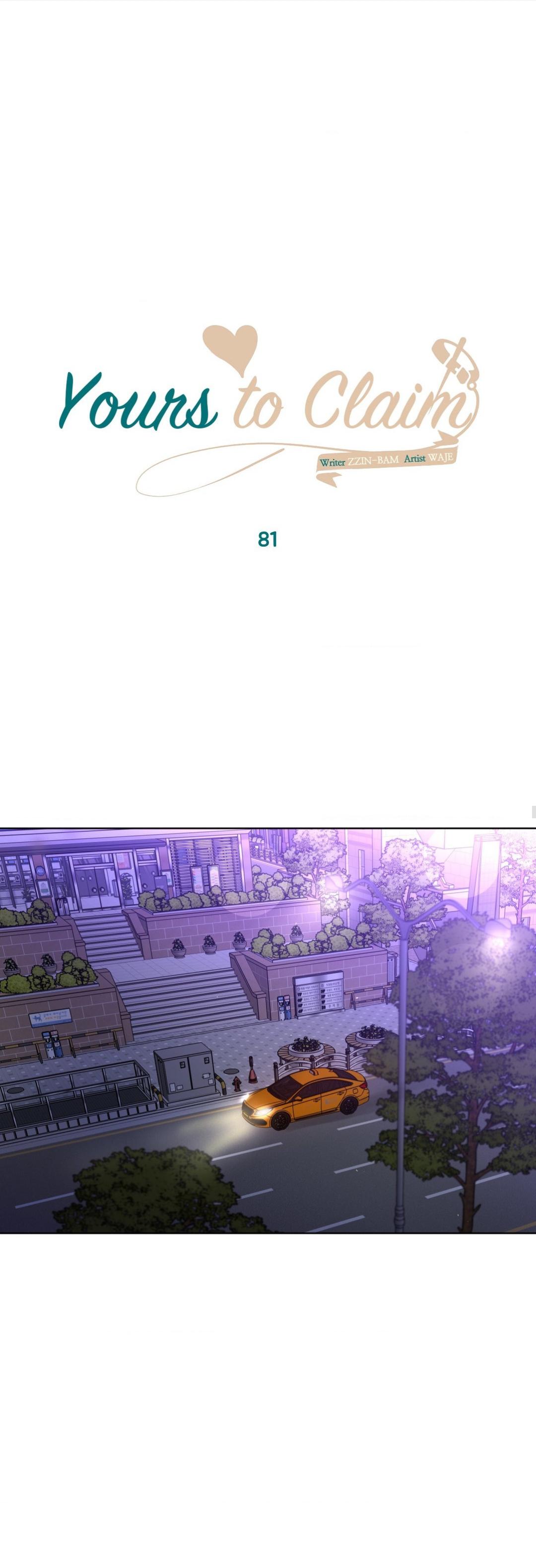 Yours To Claim Chapter 81