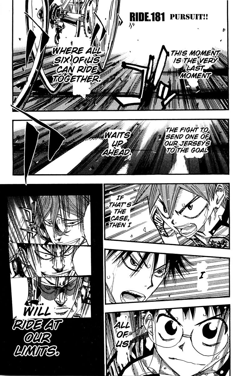 Yowamushi Pedal 181