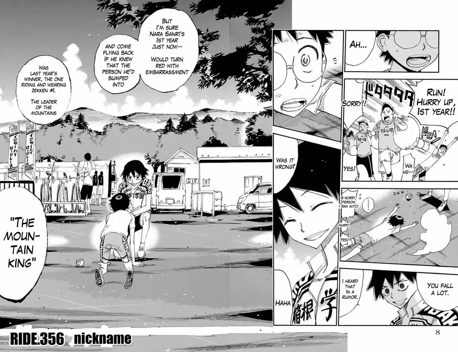 Yowamushi Pedal 356