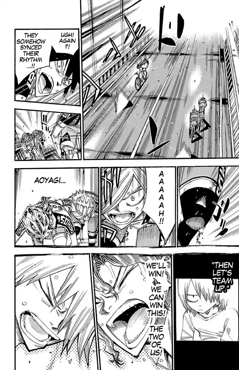 Yowamushi Pedal 447 Final verdict on the bridge
