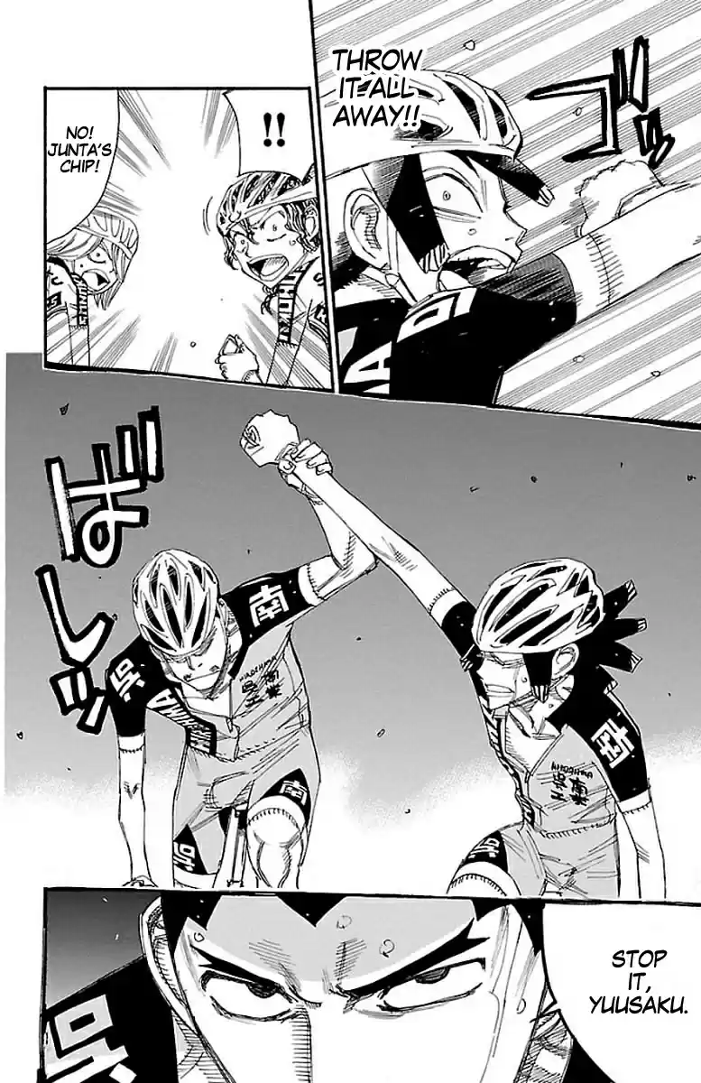 Yowamushi Pedal 448 the death game's score